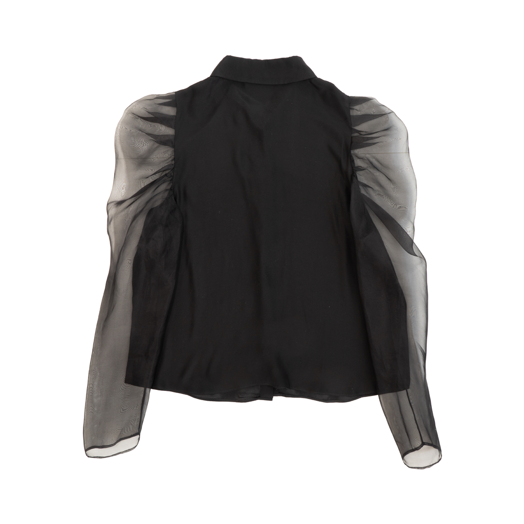 Amanda Uprichard 'Jaslene' Silk Blouse - Women's L