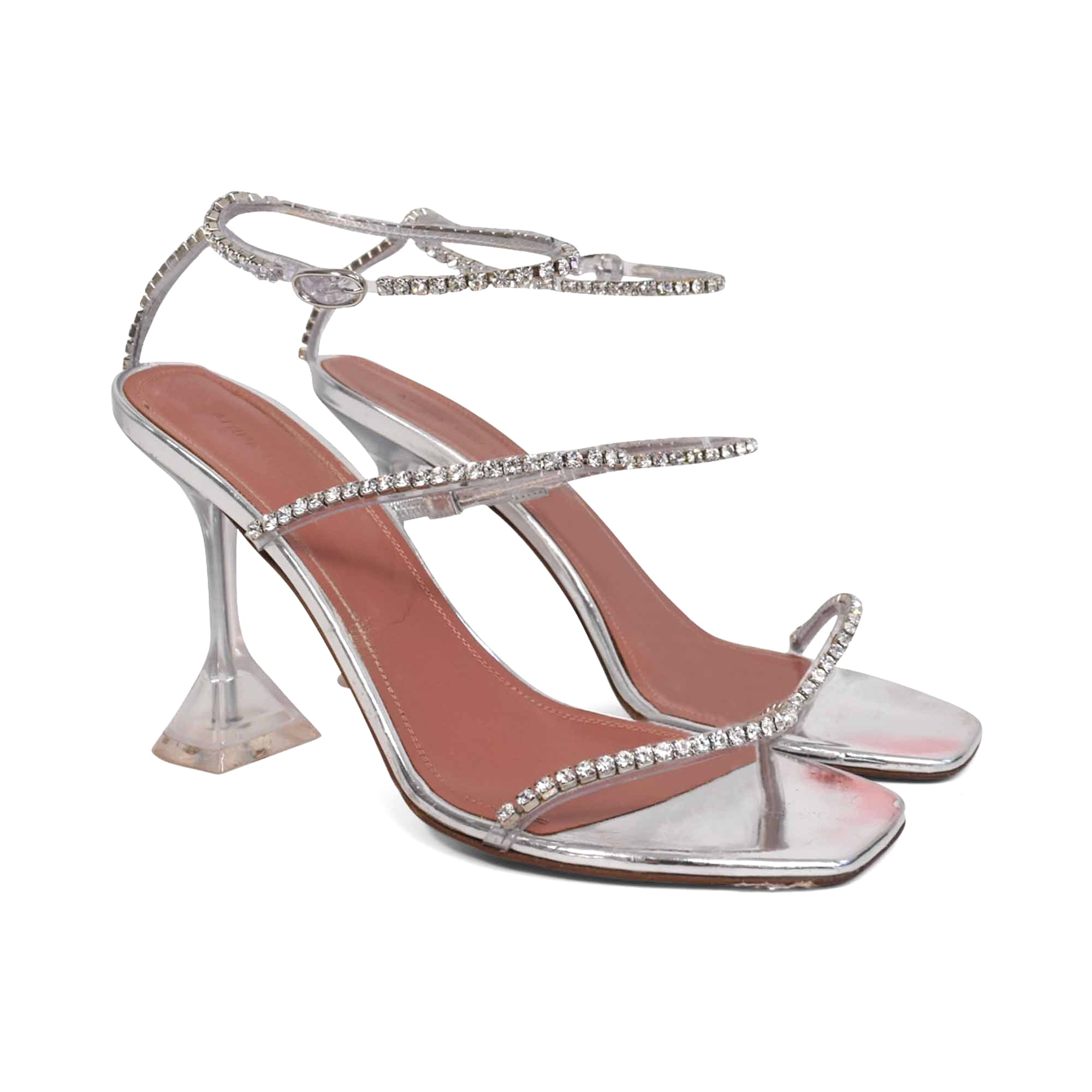 Amina Muaddi 'Gilda' Sandals - Women's 39.5