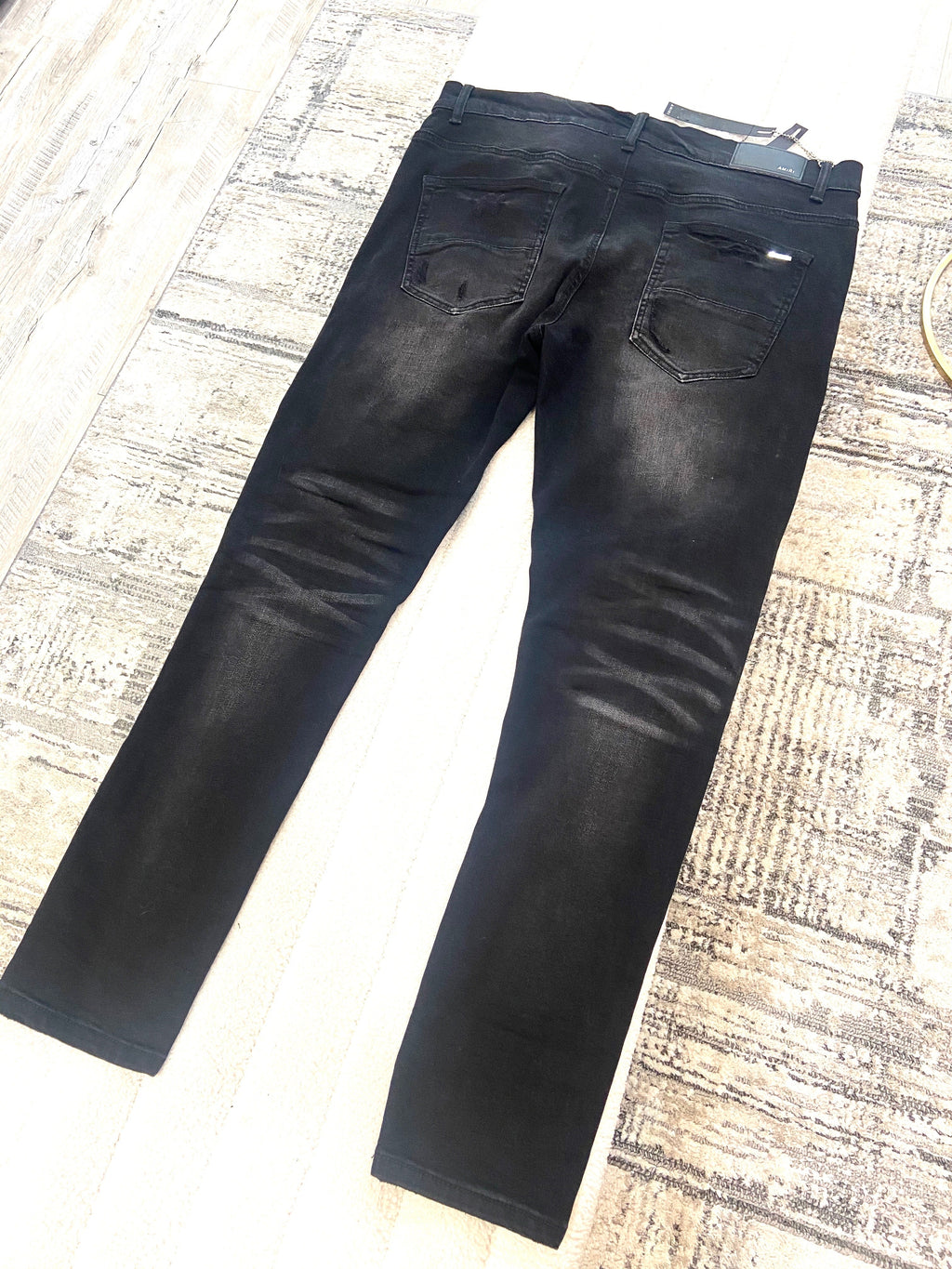 AMIRI DISTRESSED DENIM JEANS