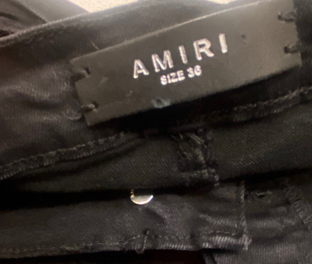 AMIRI DISTRESSED DENIM JEANS