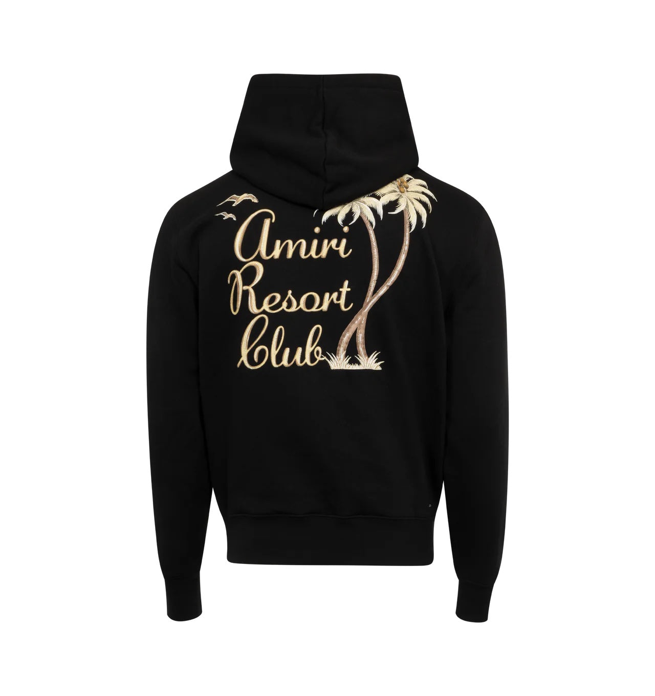 AMIRI RESORT CLUB LOGO HOODED SWEATSHIRT