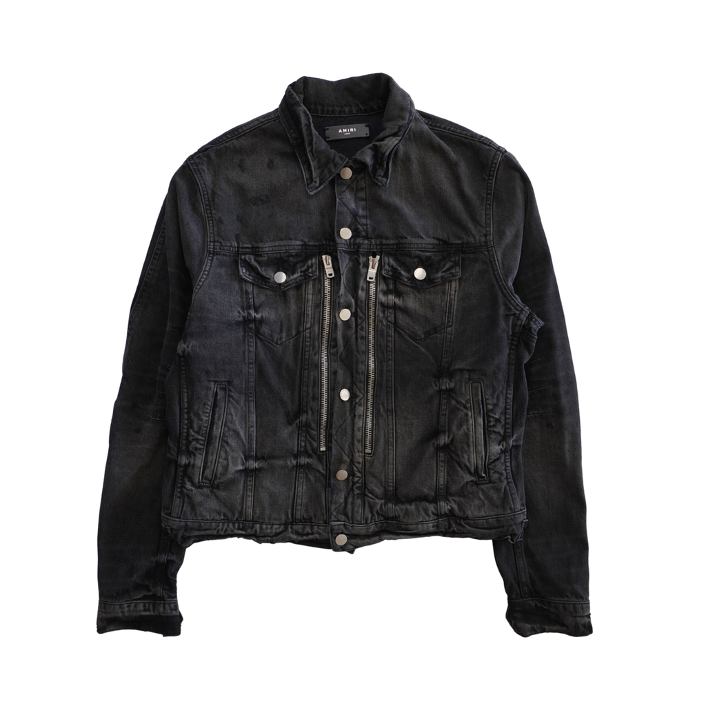 ? Amiri 'MX2 Trucker' Denim Jacket - Men's L