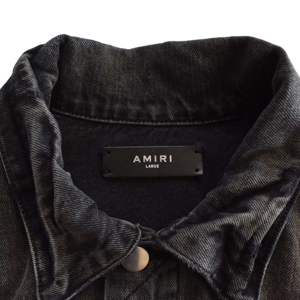 ? Amiri 'MX2 Trucker' Denim Jacket - Men's L