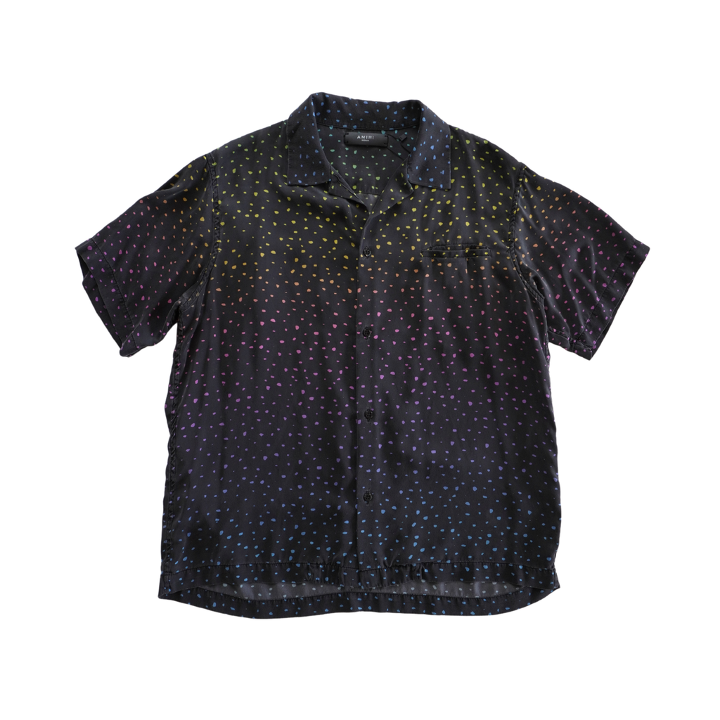 Amiri Silk Button-Down Shirt - Men's M