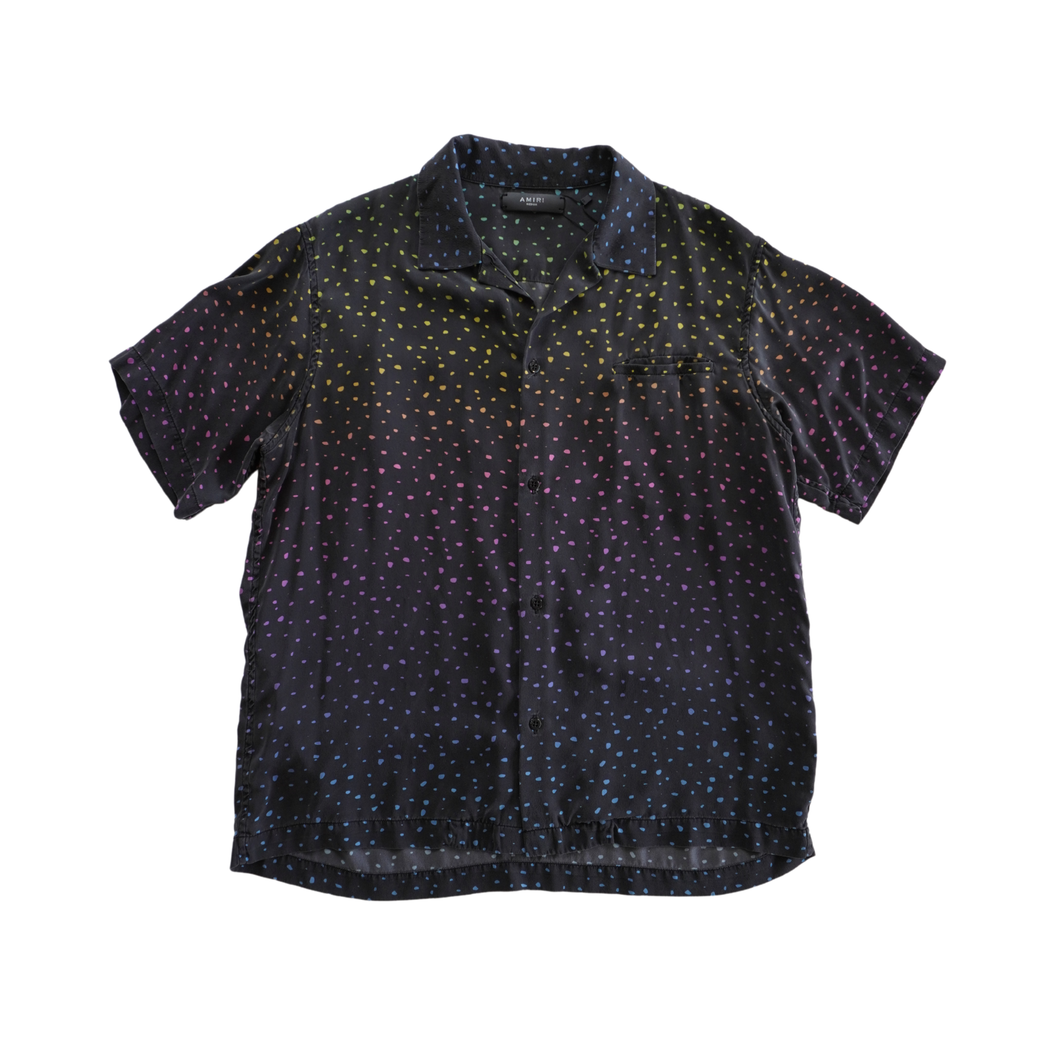 Amiri Silk Button-Down Shirt - Men's M