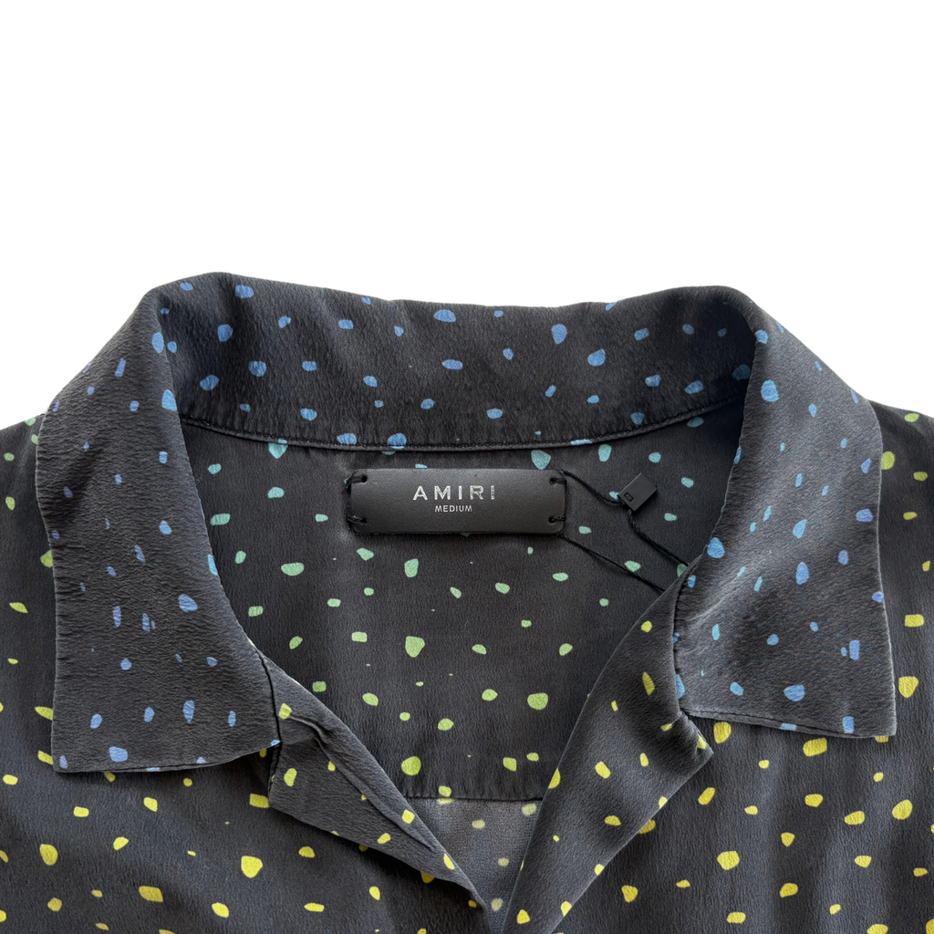 Amiri Silk Button-Down Shirt - Men's M
