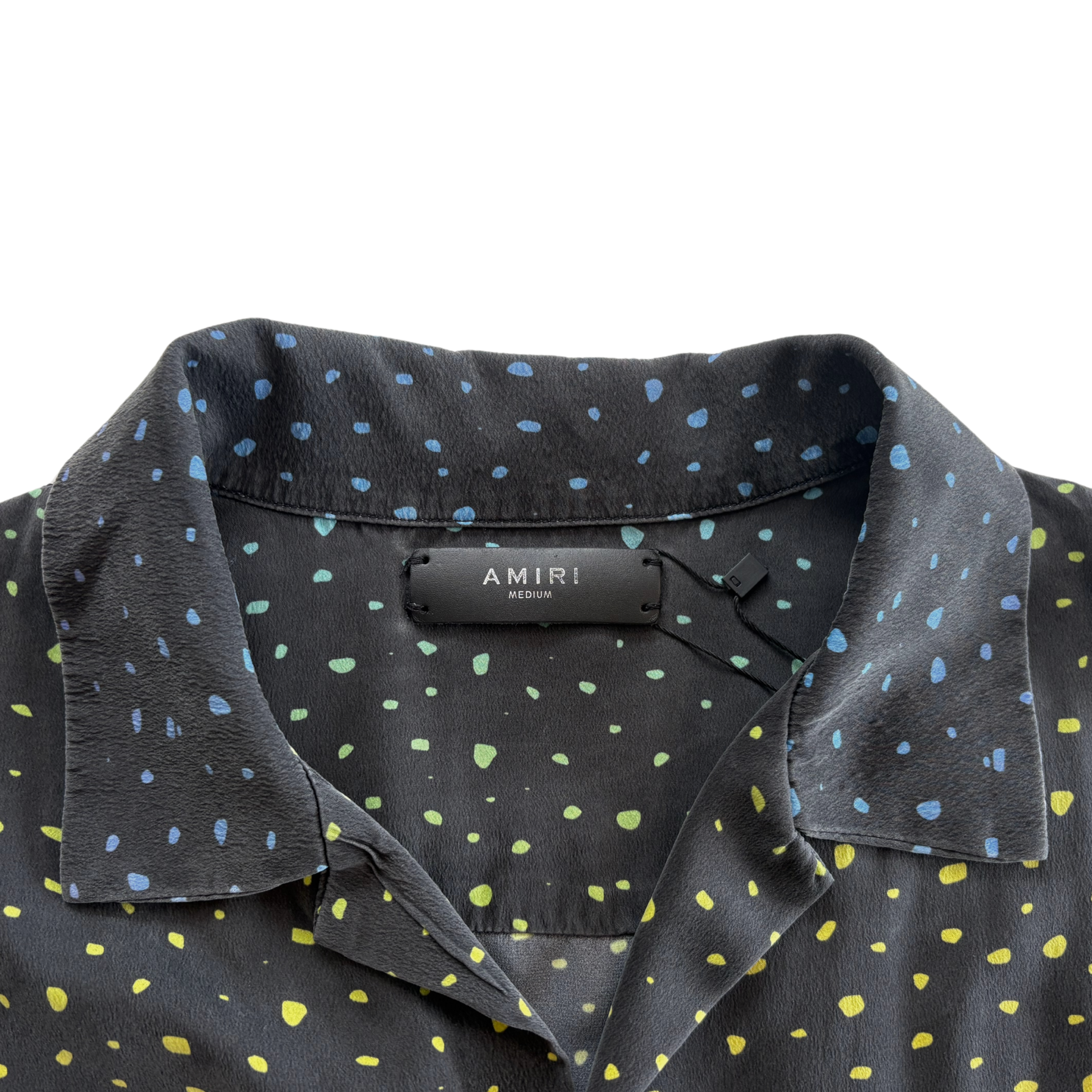 Amiri Silk Button-Down Shirt - Men's M