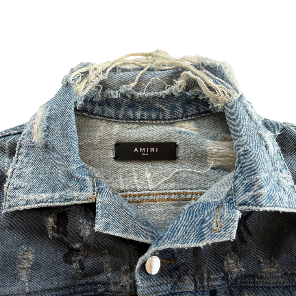 Amiri 'Palm Tree' Denim Jacket - Men's S