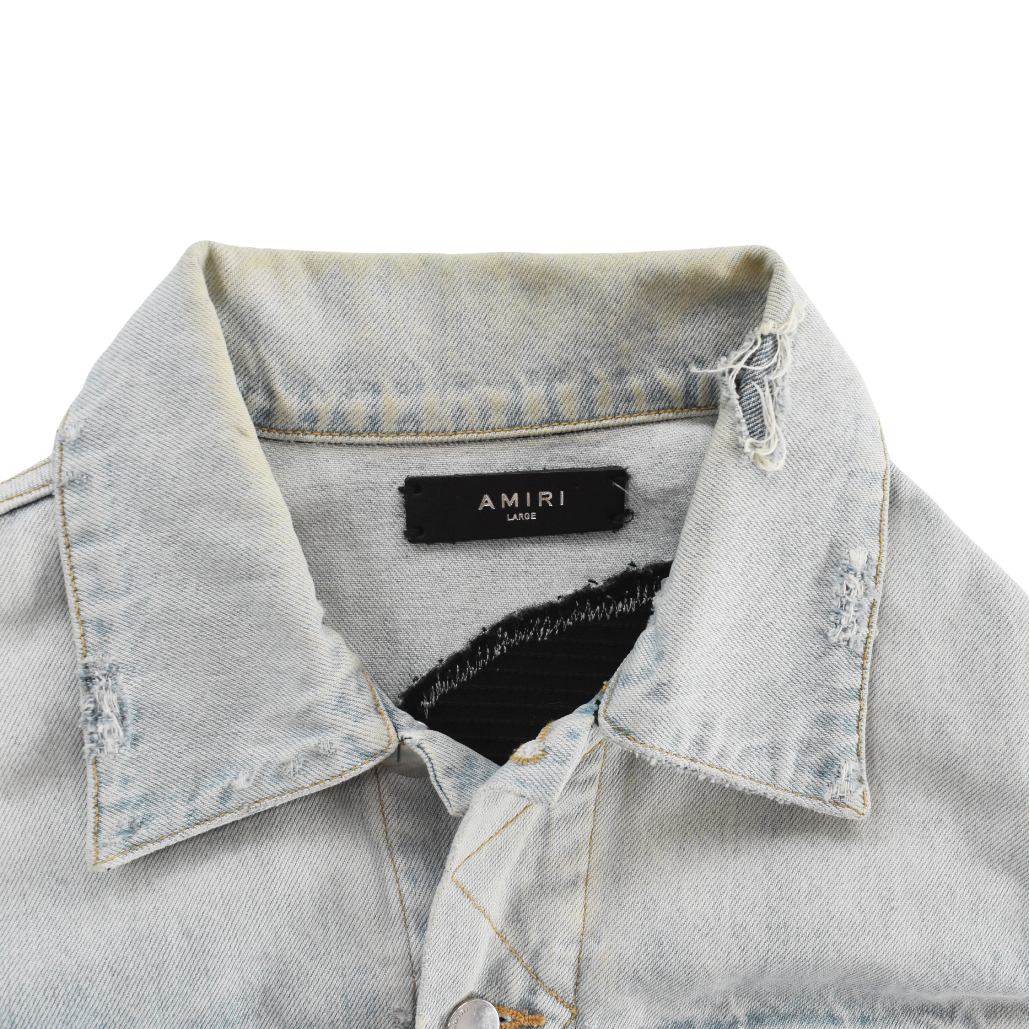 Amiri 'Bandana 'MX2' Trucker Jacket - Men's L