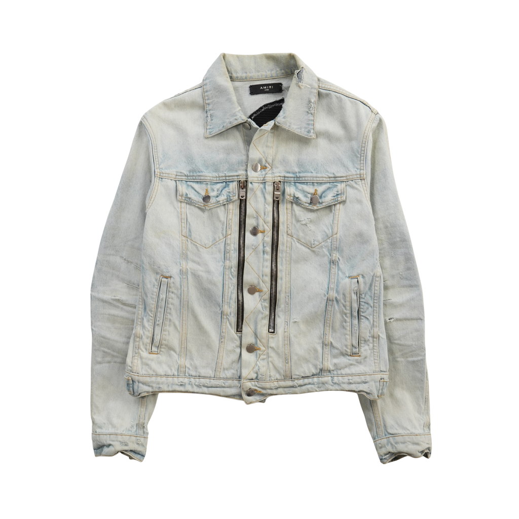 Amiri 'Bandana 'MX2' Trucker Jacket - Men's L