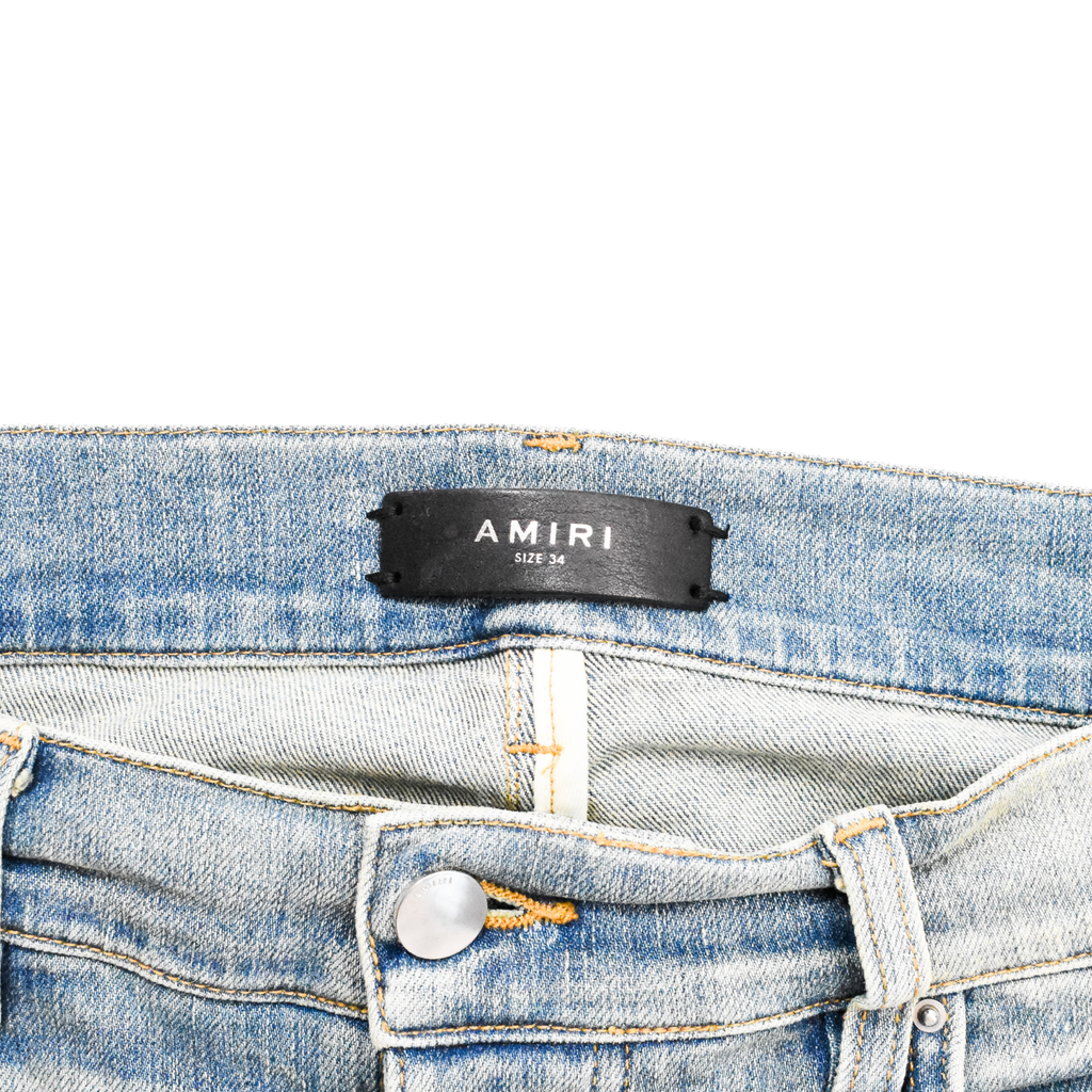 Amiri Distressed Slim-Fit Jeans - Men's 34