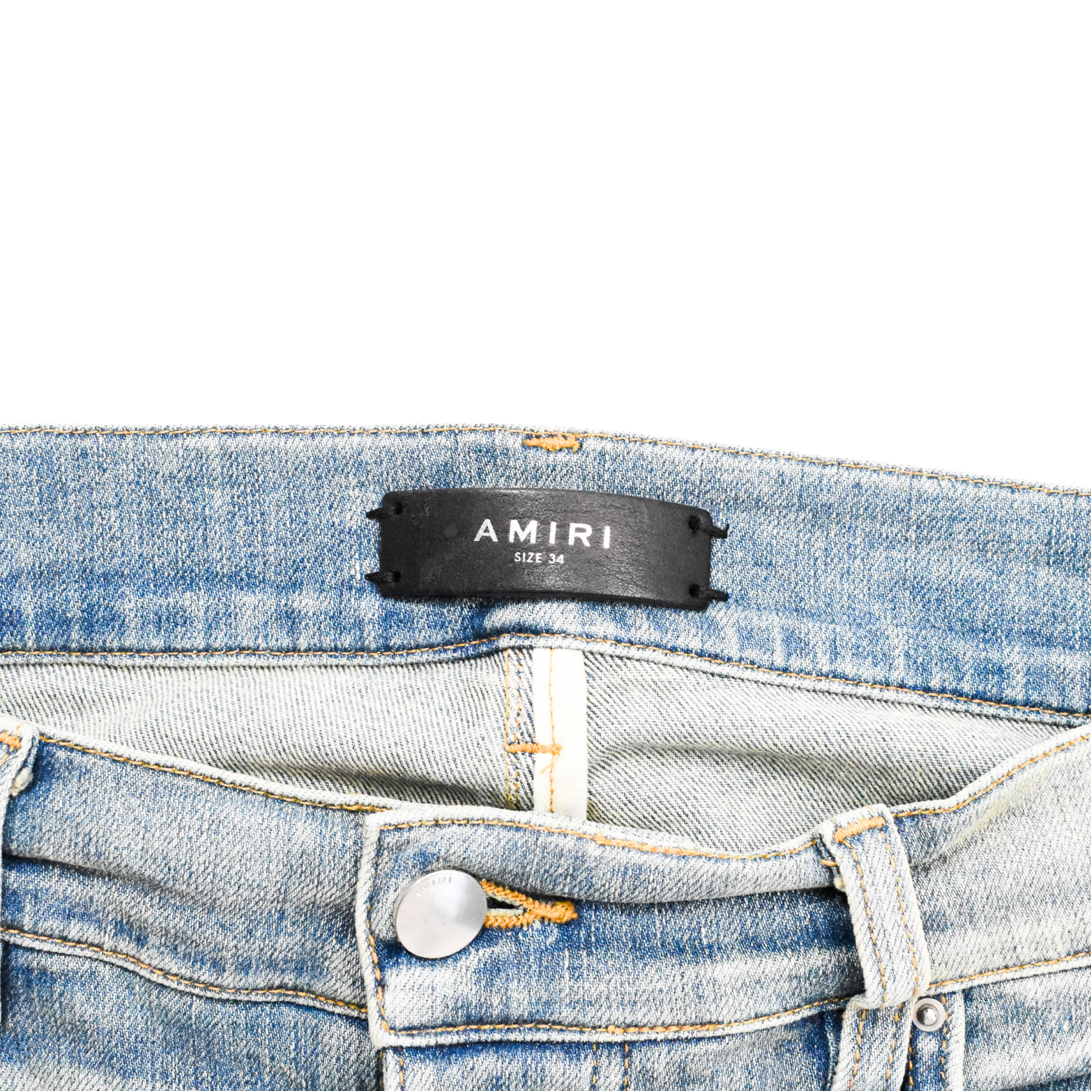 Amiri Distressed Slim-Fit Jeans - Men's 34
