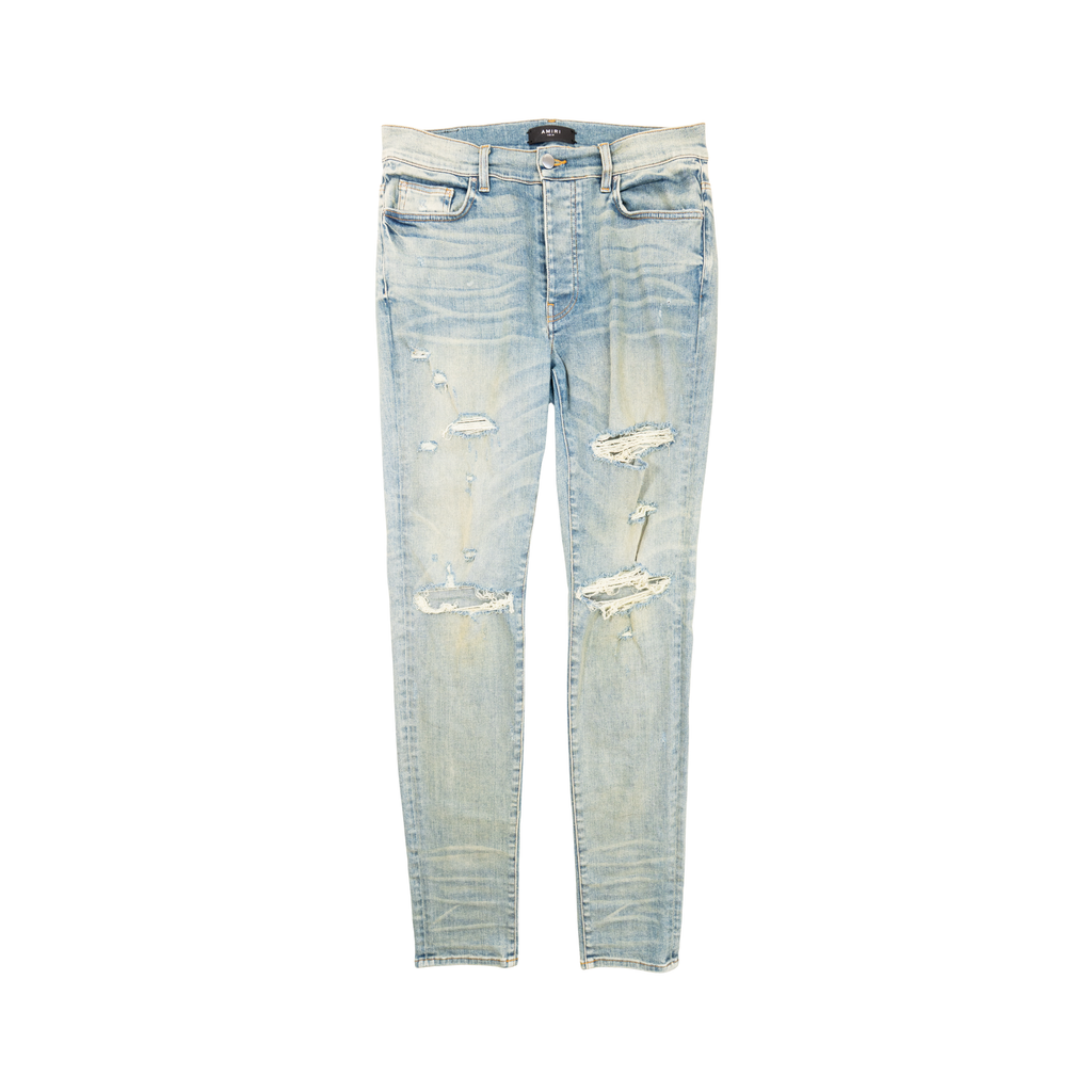 Amiri Distressed Slim-Fit Jeans - Men's 34