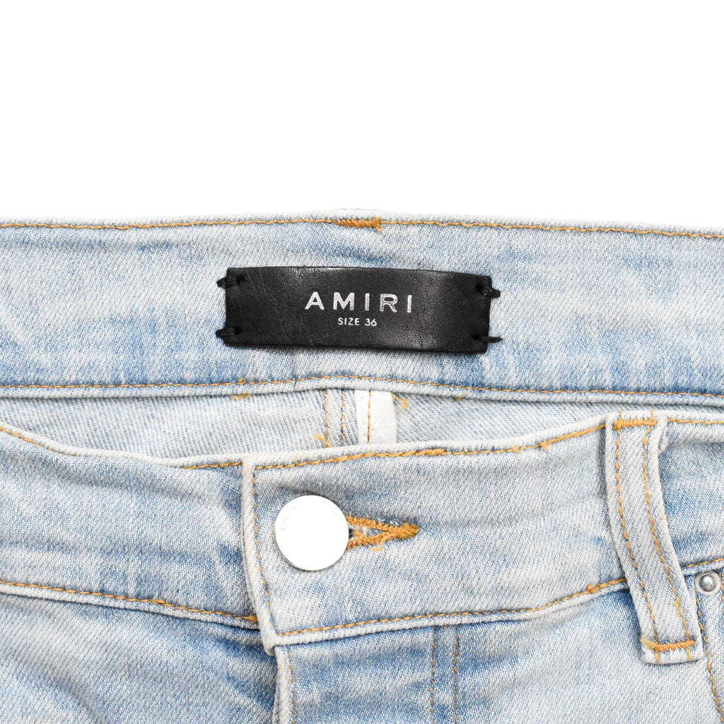 Amiri Distressed Slim-Fit Jeans - Men's 36