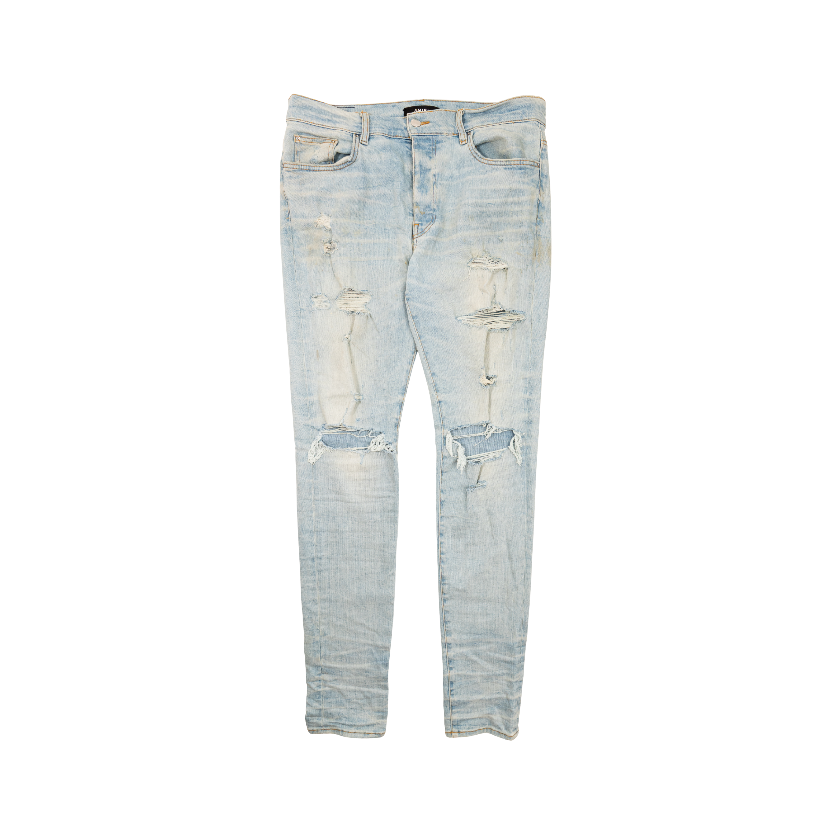 Amiri Distressed Slim-Fit Jeans - Men's 36