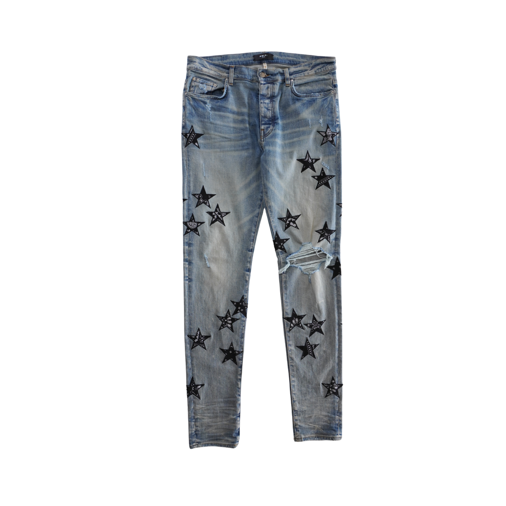 Amiri 'Bandana Star' Jeans - Men's 36