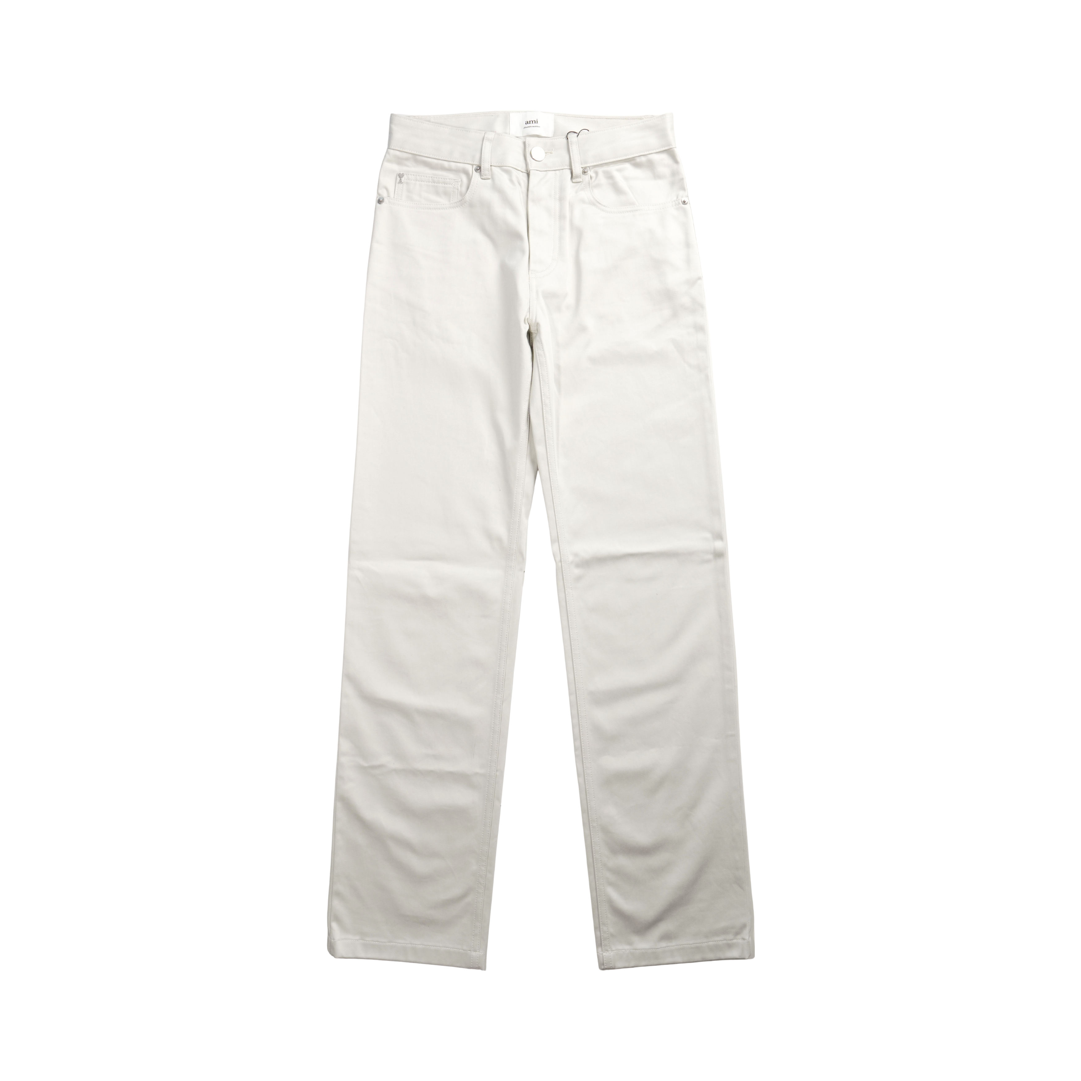 Ami Paris Straight Fit Trousers - Men's XS