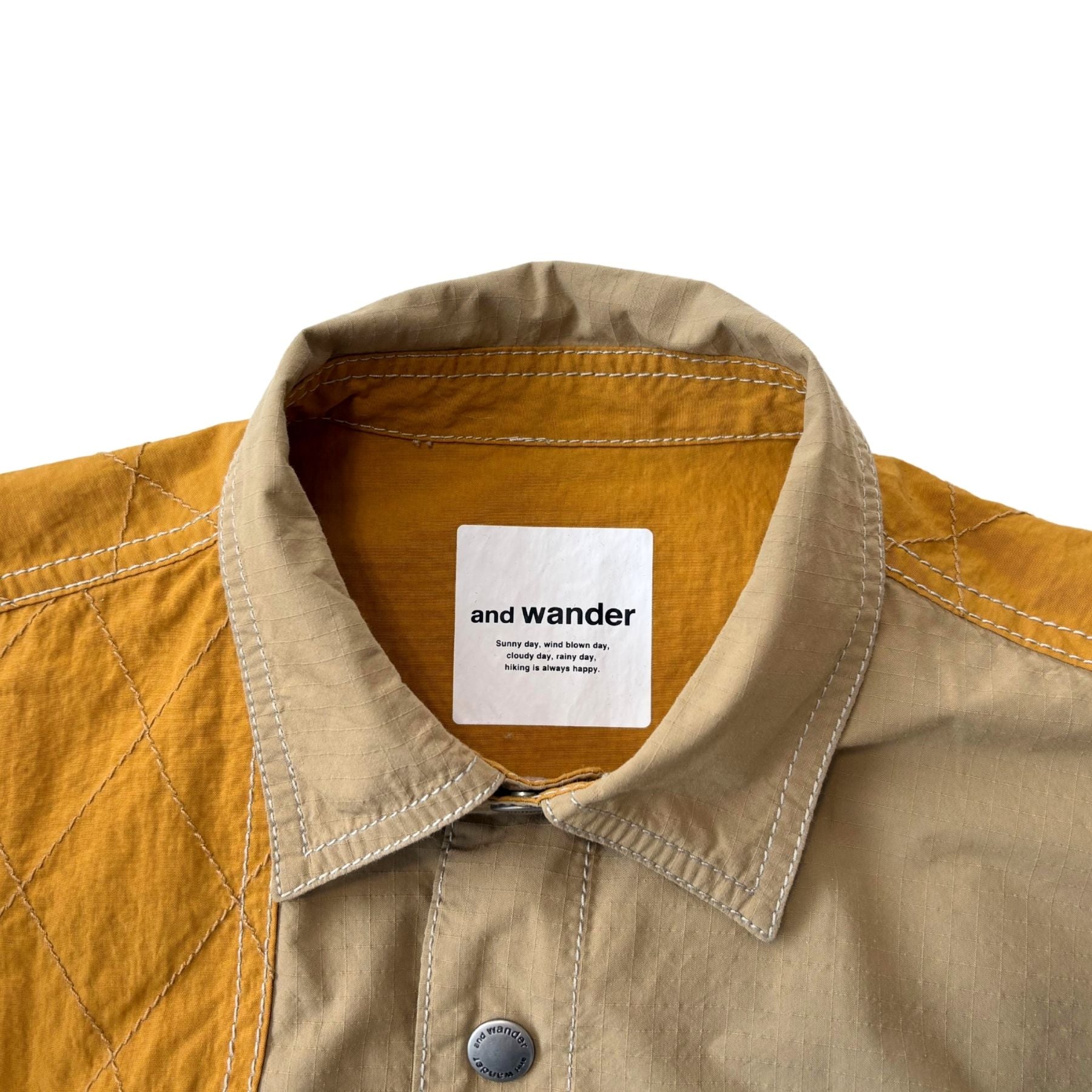 And Wander 'Cordura Rip Mix' Top - Men's M