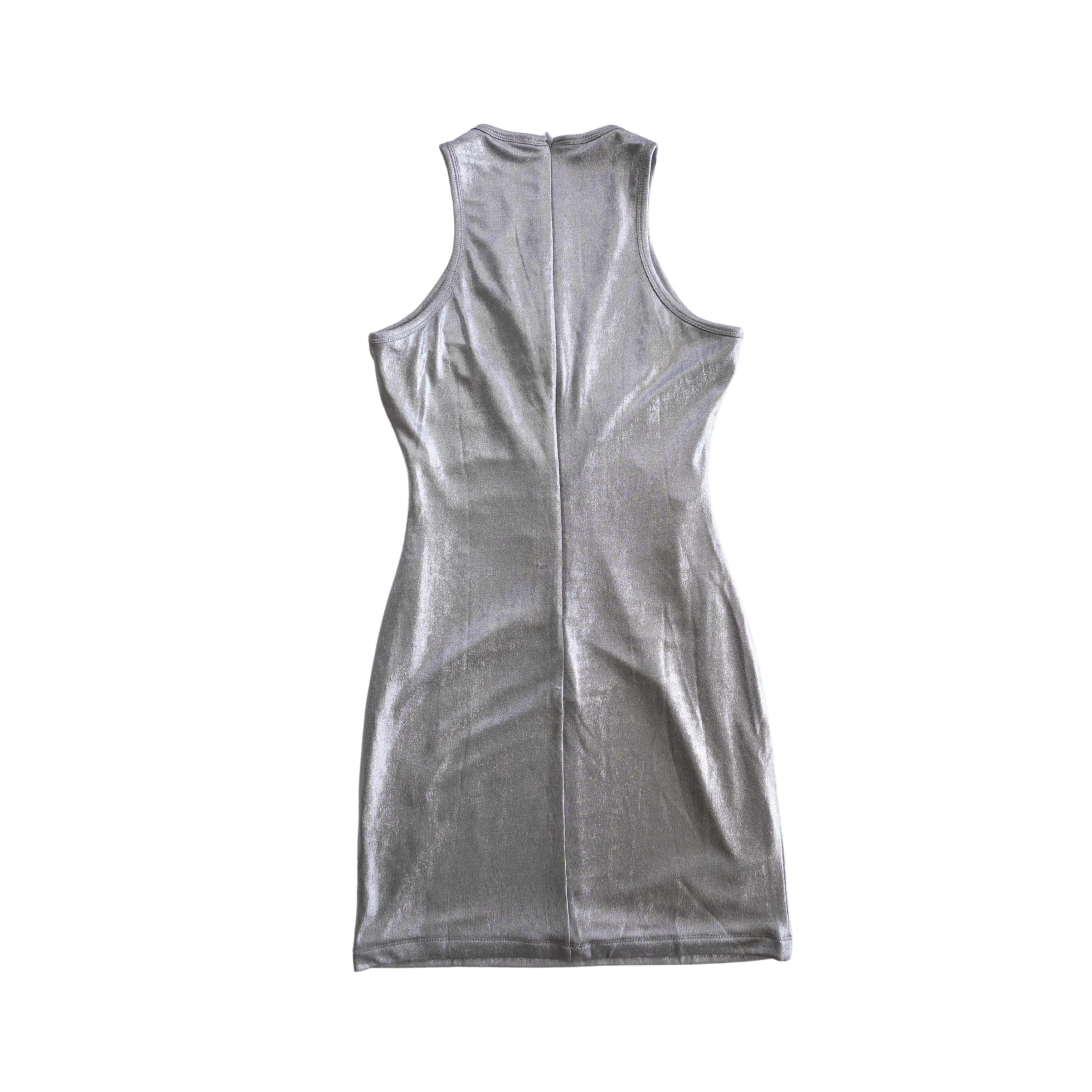 Annakiki Metallic Mini Dress - Women's M
