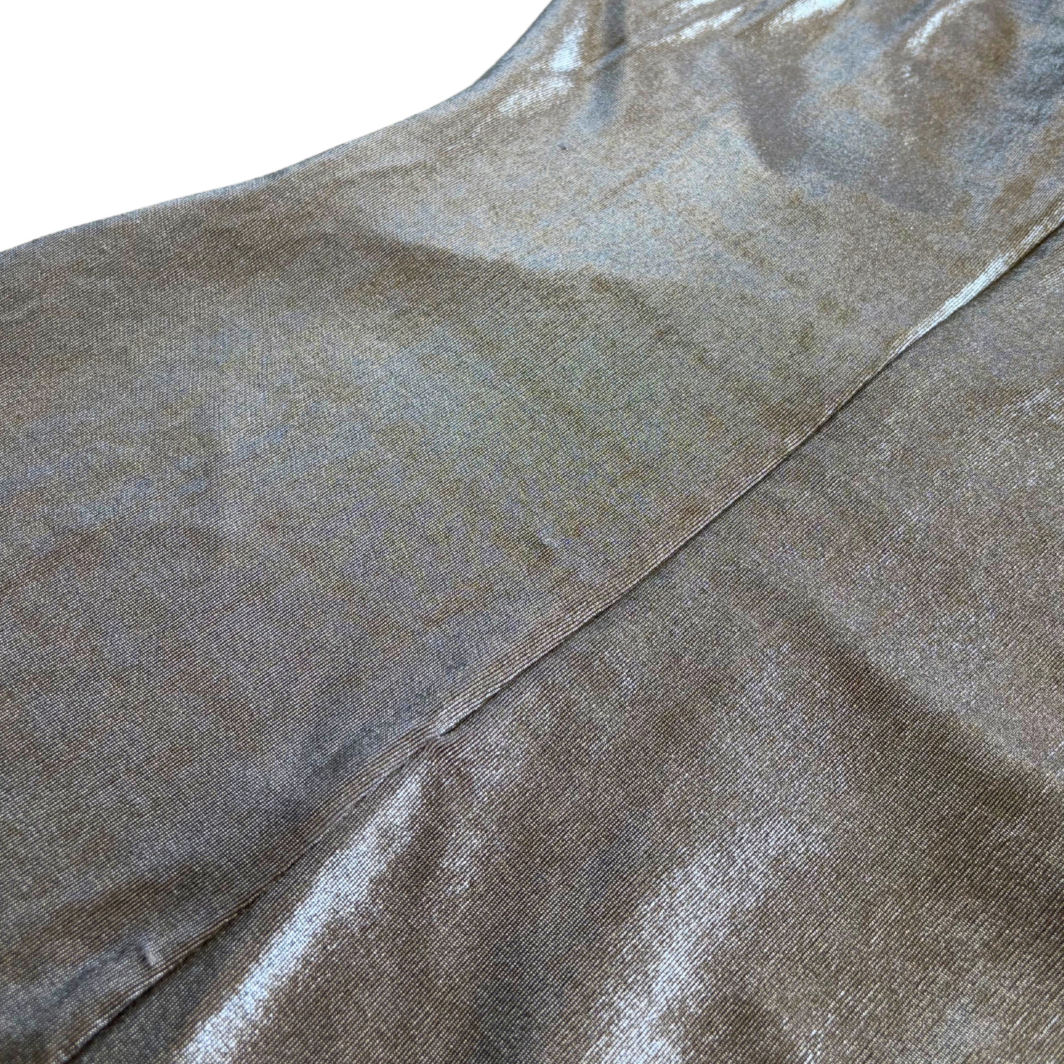 Annakiki Metallic Mini Dress - Women's M