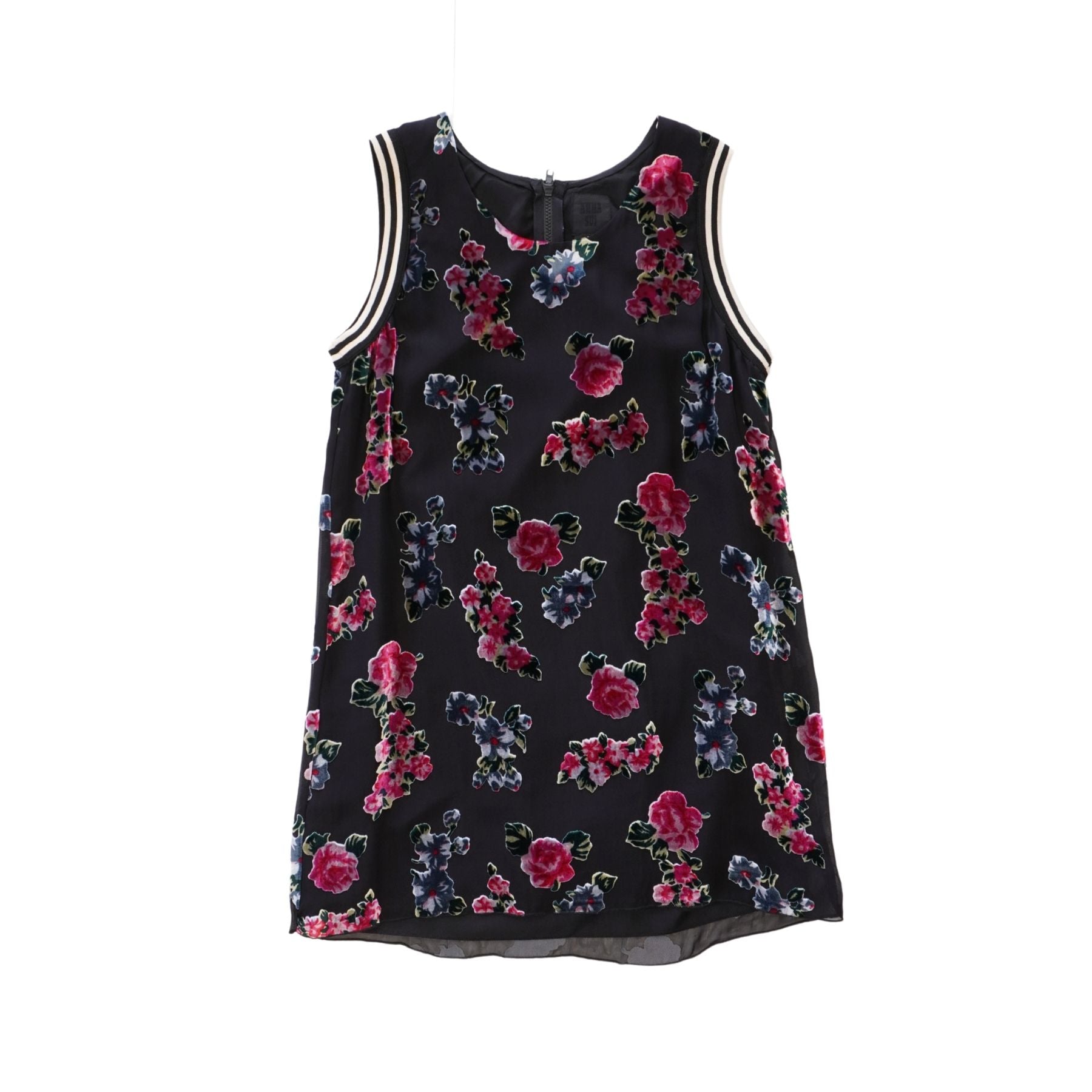 Anna Sui 'Velvet Floral' Dress - Women's 10