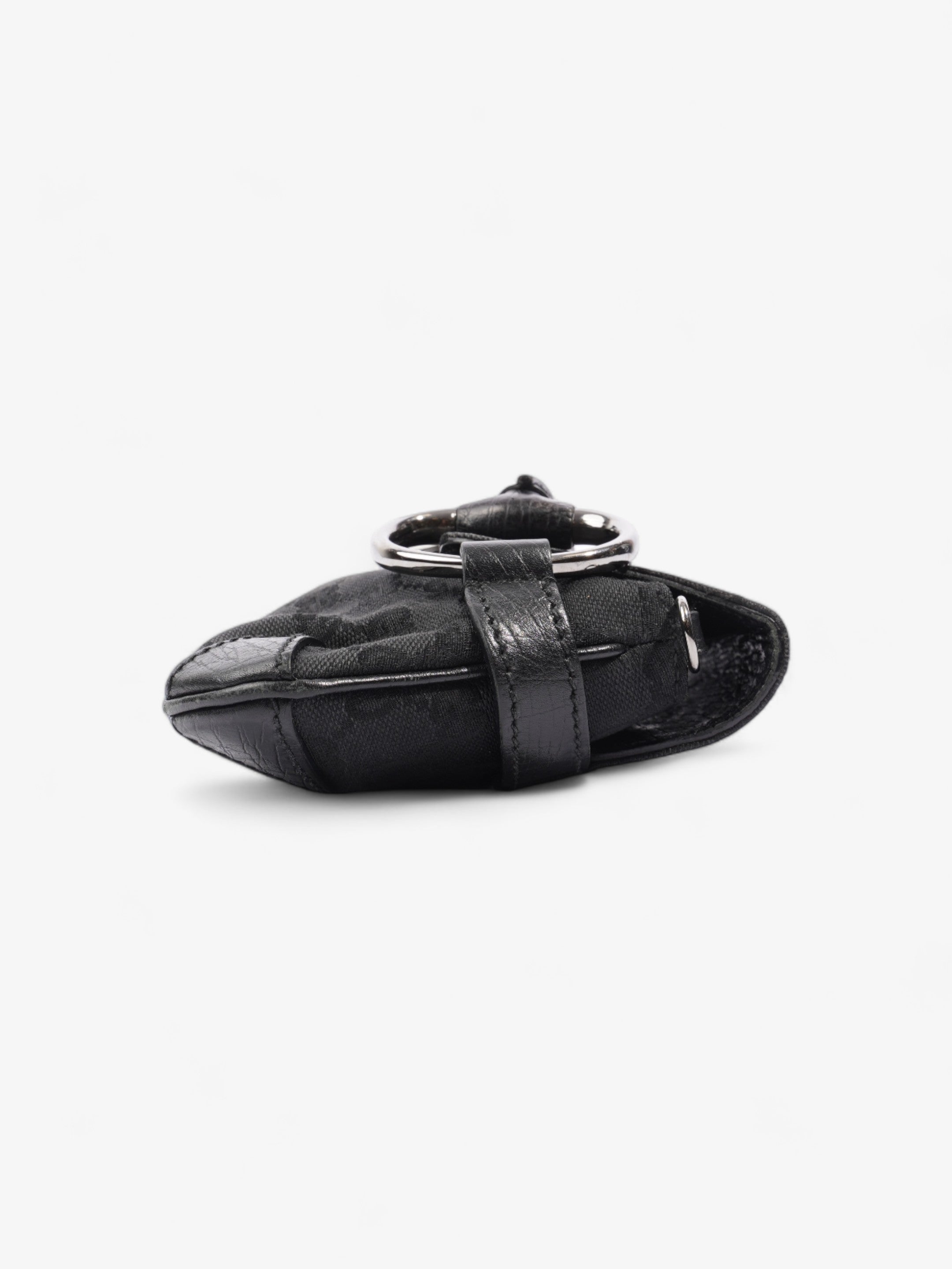 Gucci Horsebit Chain Clutch Black GG Supreme Canvas