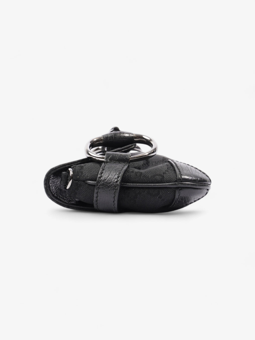 Gucci Horsebit Chain Clutch Black GG Supreme Canvas