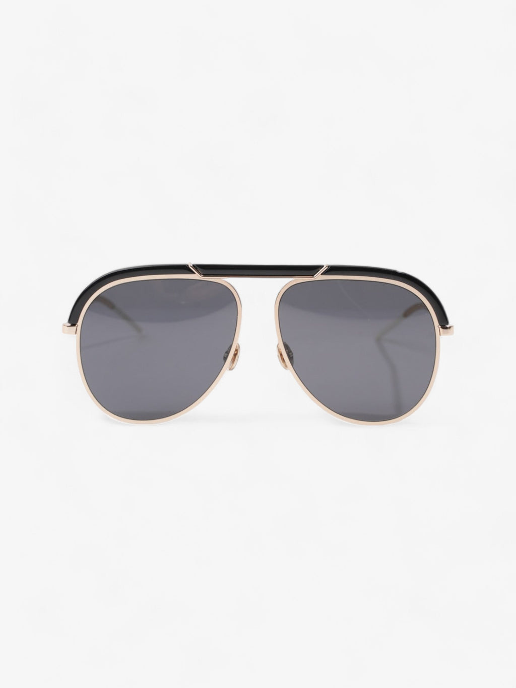 Christian Dior DiorDesertic Sunglasses Black / Gold Acetate 145mm