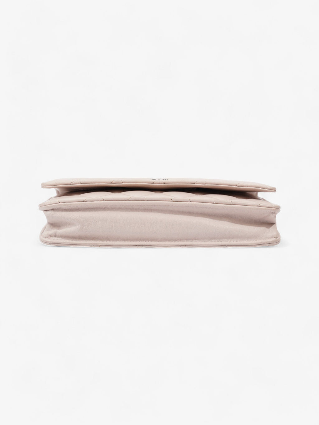 Chanel Classic Wallet On Chain Pale Pink Lambskin Leather
