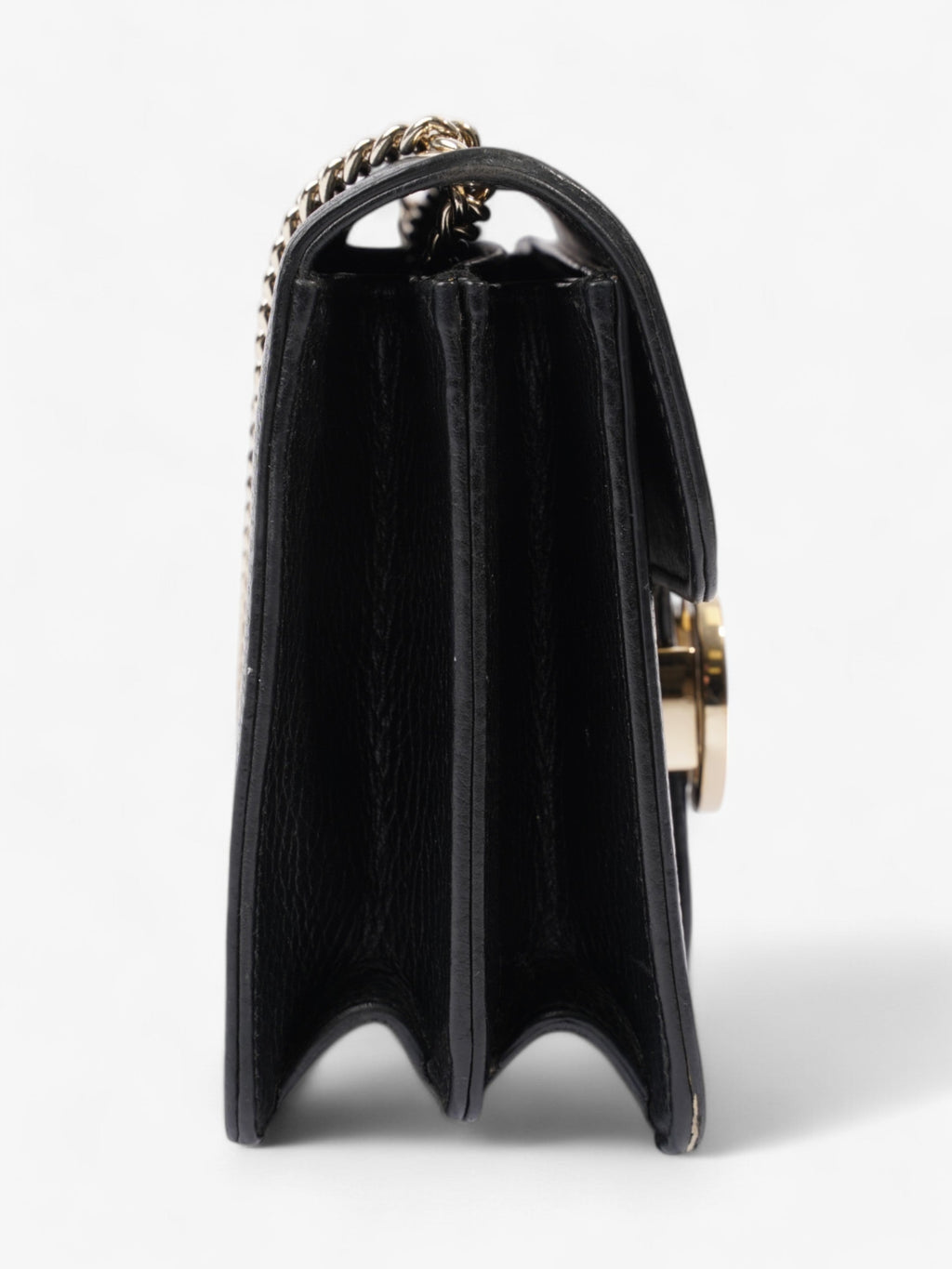 Gucci Interlocking Bag Black Leather Small