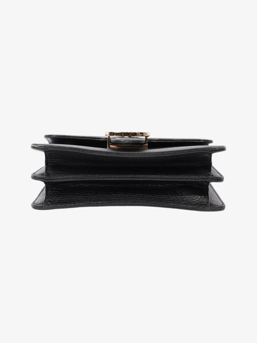 Gucci Interlocking Bag Black Leather Small