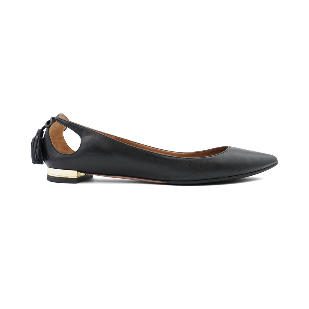 Aquazzura 'Forever Marilyn Tassel' Flats - Women's 39