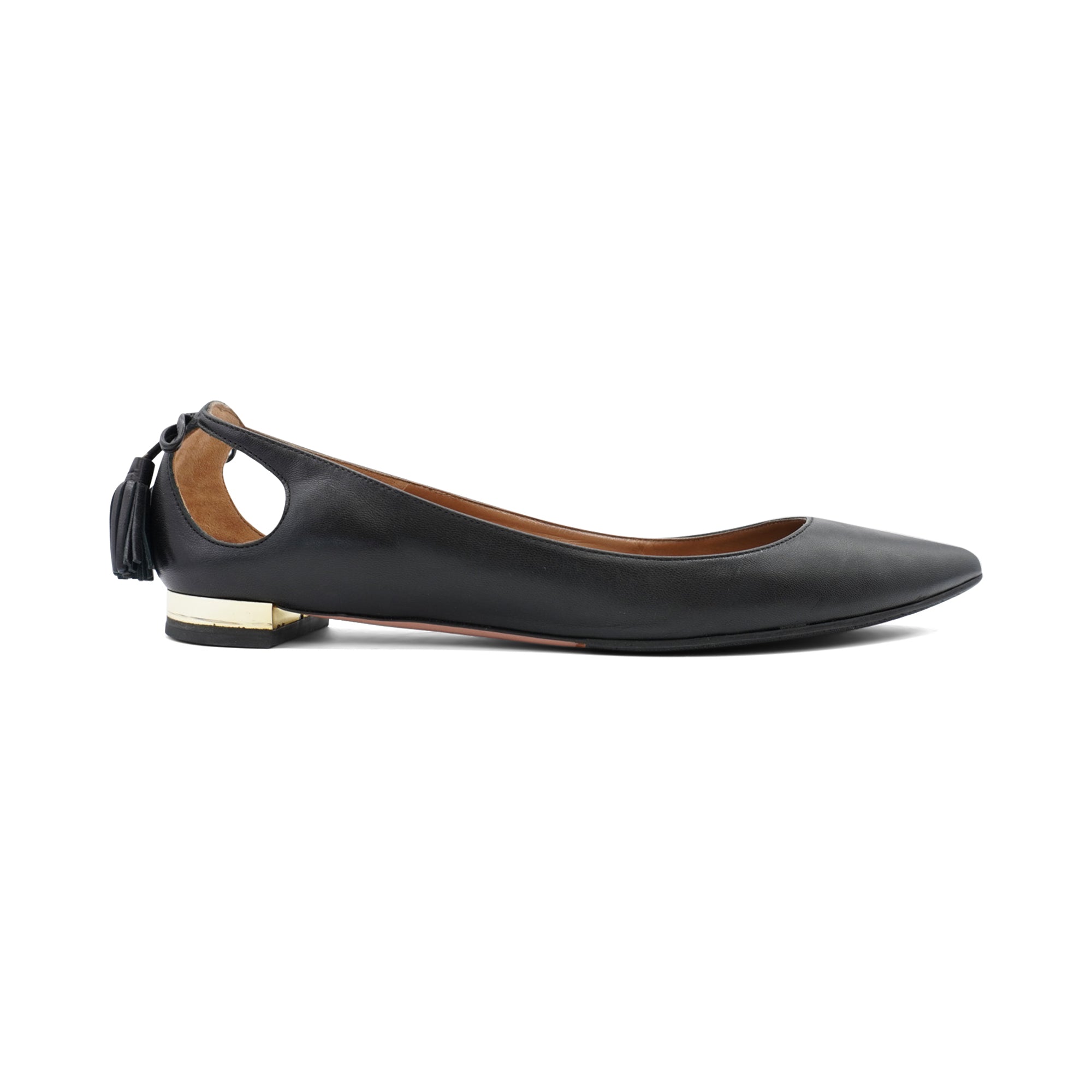 Aquazzura 'Forever Marilyn Tassel' Flats - Women's 39