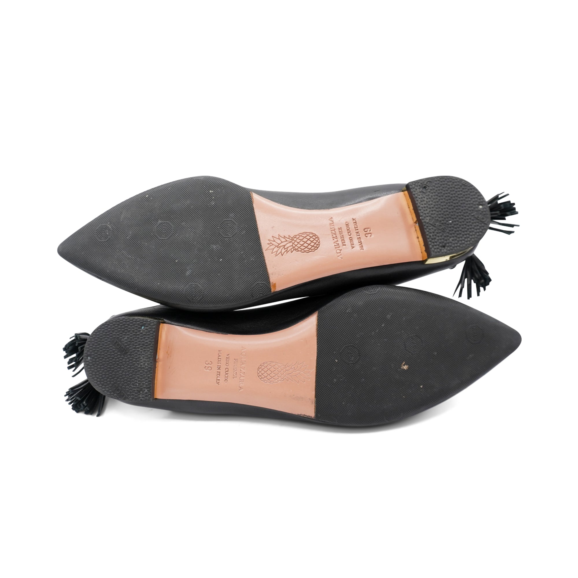 Aquazzura 'Forever Marilyn Tassel' Flats - Women's 39
