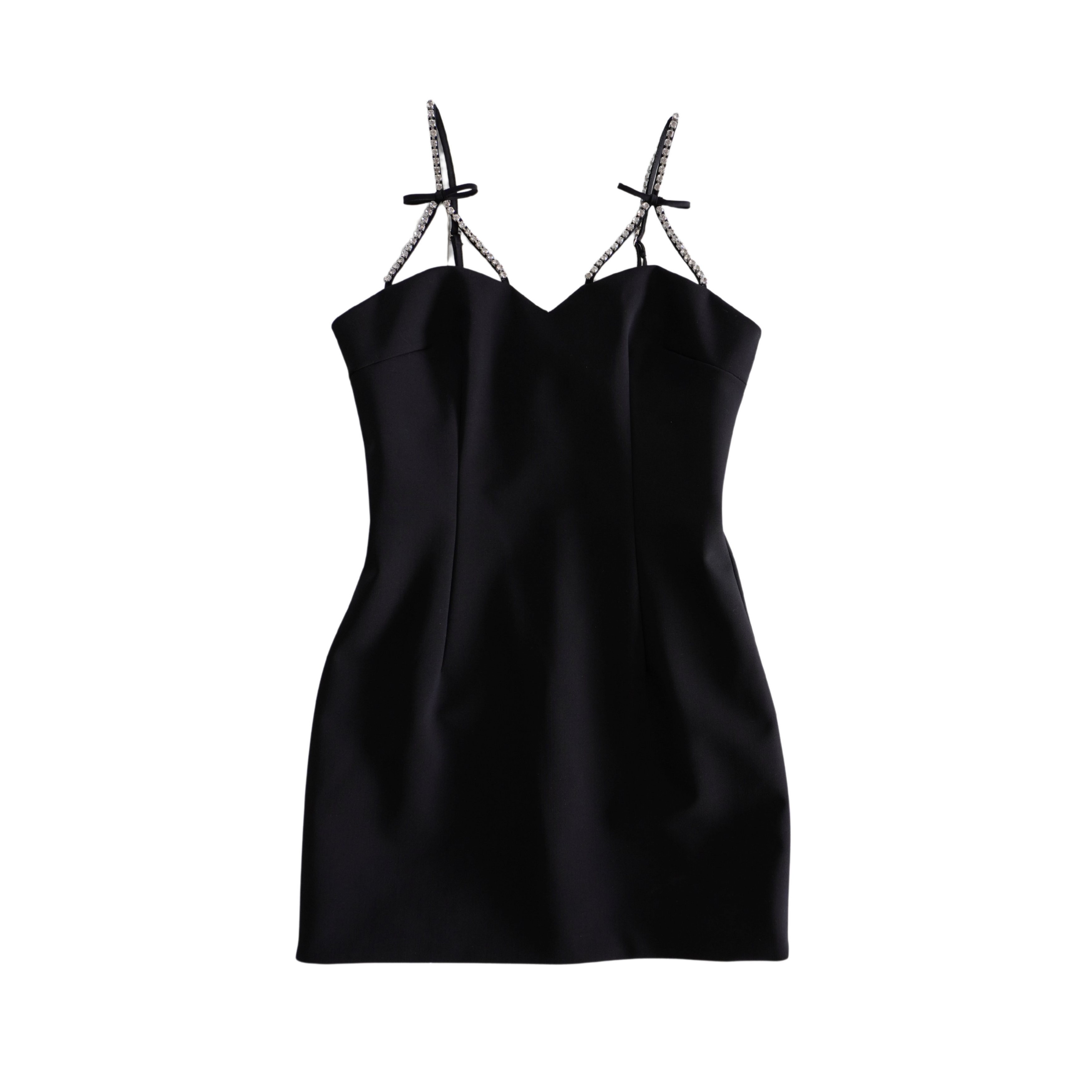 Area 'Crystal Bow Strap' Dress - Women's 6