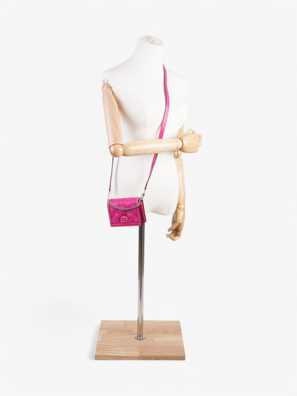 Gucci Lovely Bag Bright Pink Calfskin Leather Mini