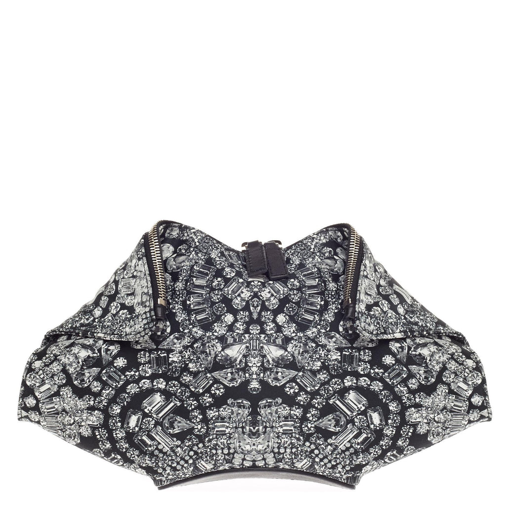De Manta Clutch Print Textile Medium