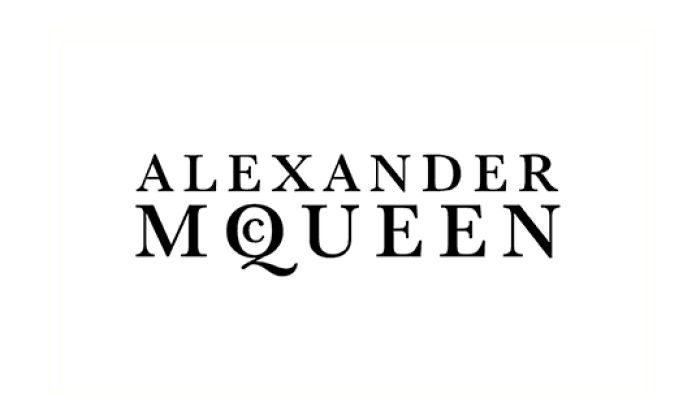 ALEXANDER MCQUEEN SIGNATURE ZIPPER CALFSKIN POUCH WRISTLET