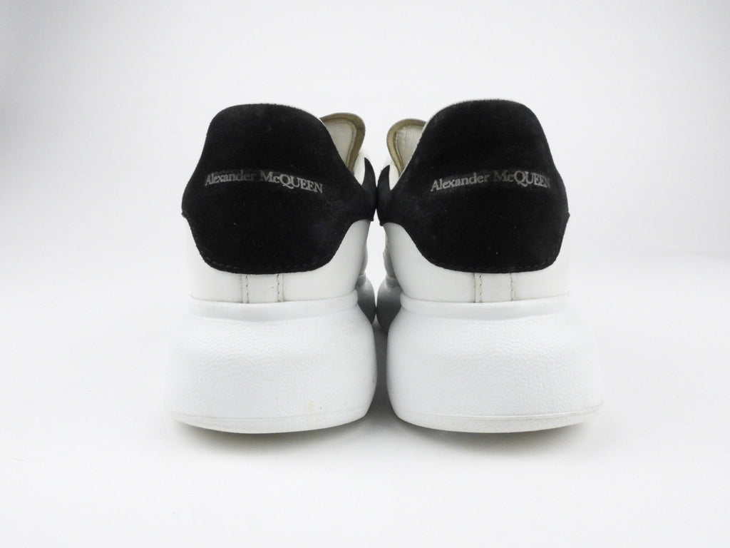 Alexander McQueen White Calf Leather Sneakers - 37.5