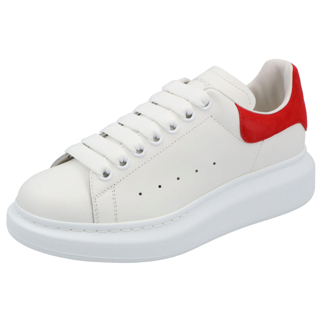 ALEXANDER MCQUEEN CALFSKIN LEATHER OVERSIZED SNEAKERS
