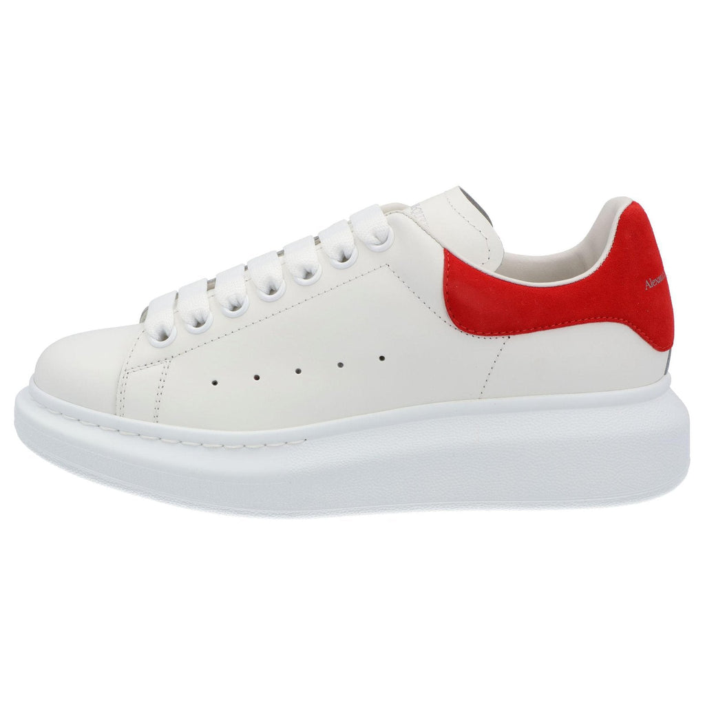ALEXANDER MCQUEEN CALFSKIN LEATHER OVERSIZED SNEAKERS