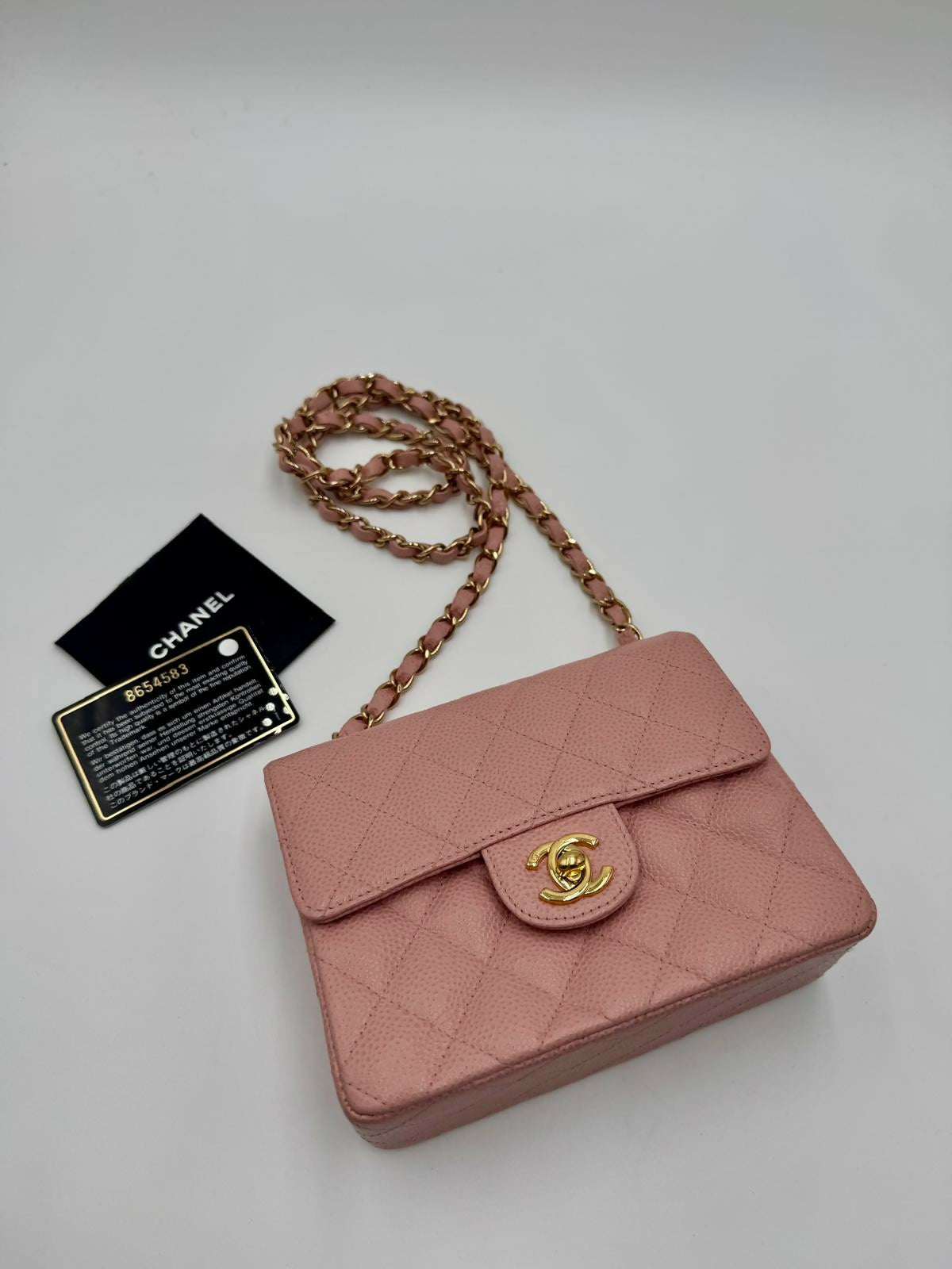 Chanel Vintage Mini Caviar Flap Bag