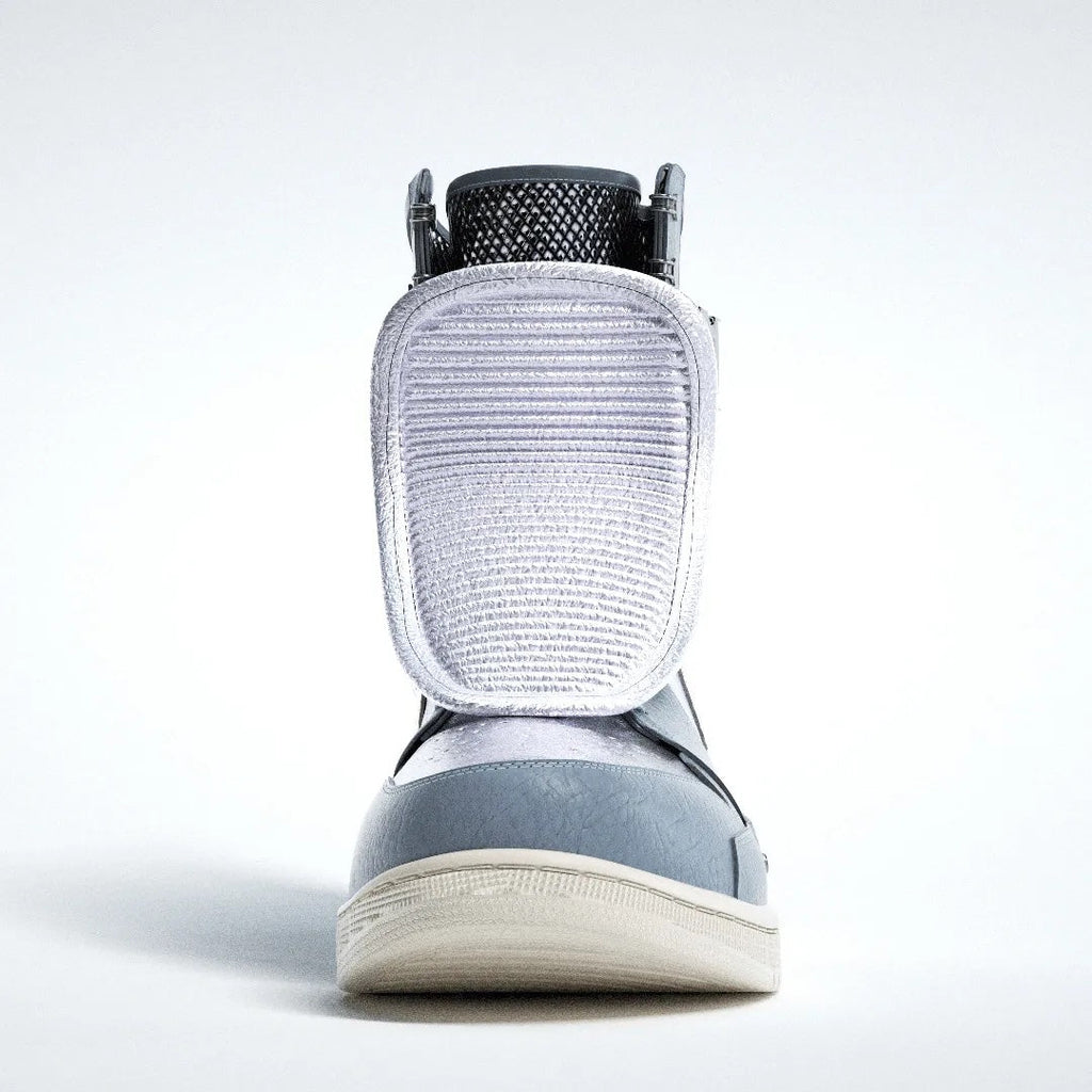 THE SHOE SURGEON X ANTHONY DAVIS X RUFFLES X JORDAN 1 ARMORED RIDGETOP SNEAKERS