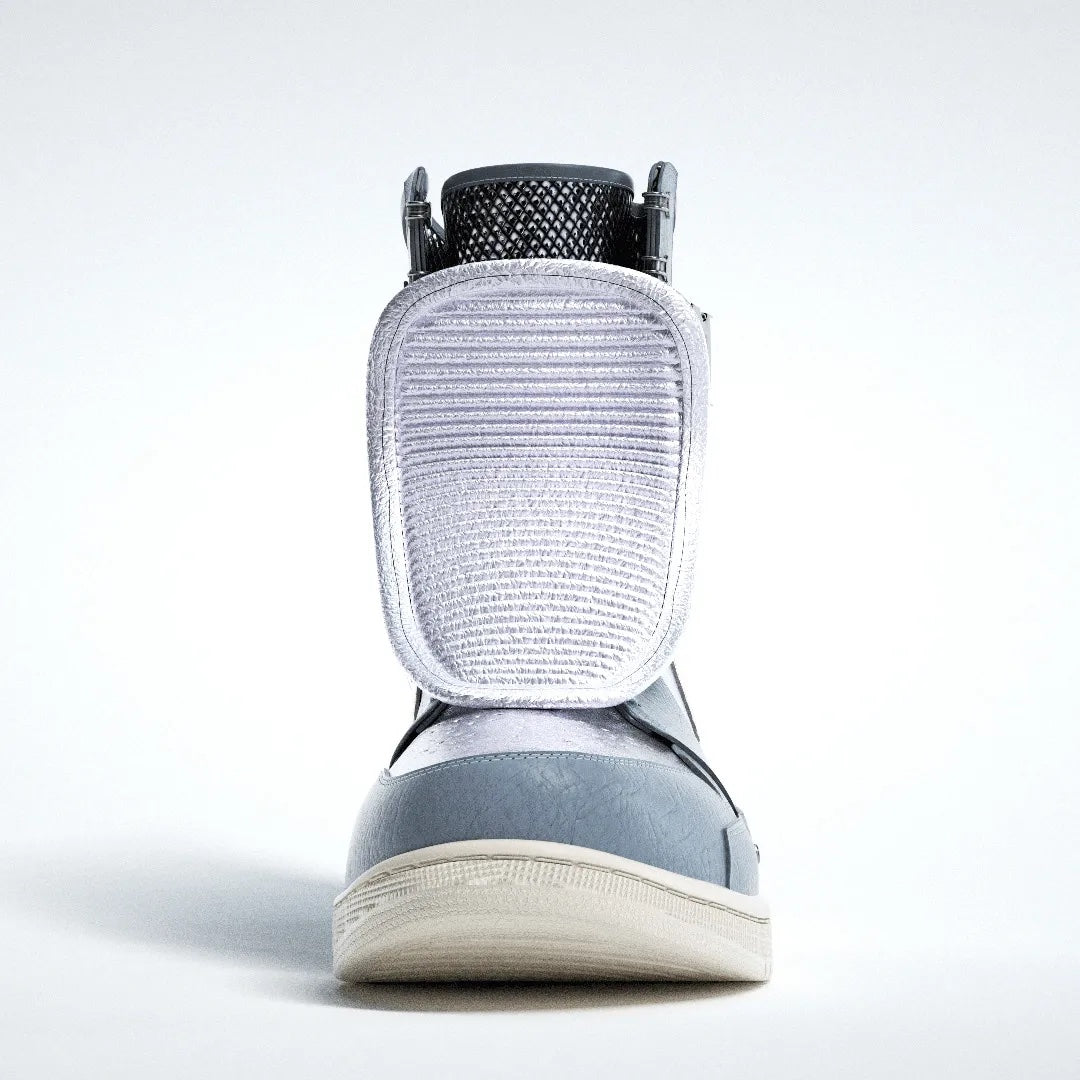 THE SHOE SURGEON X ANTHONY DAVIS X RUFFLES X JORDAN 1 ARMORED RIDGETOP SNEAKERS