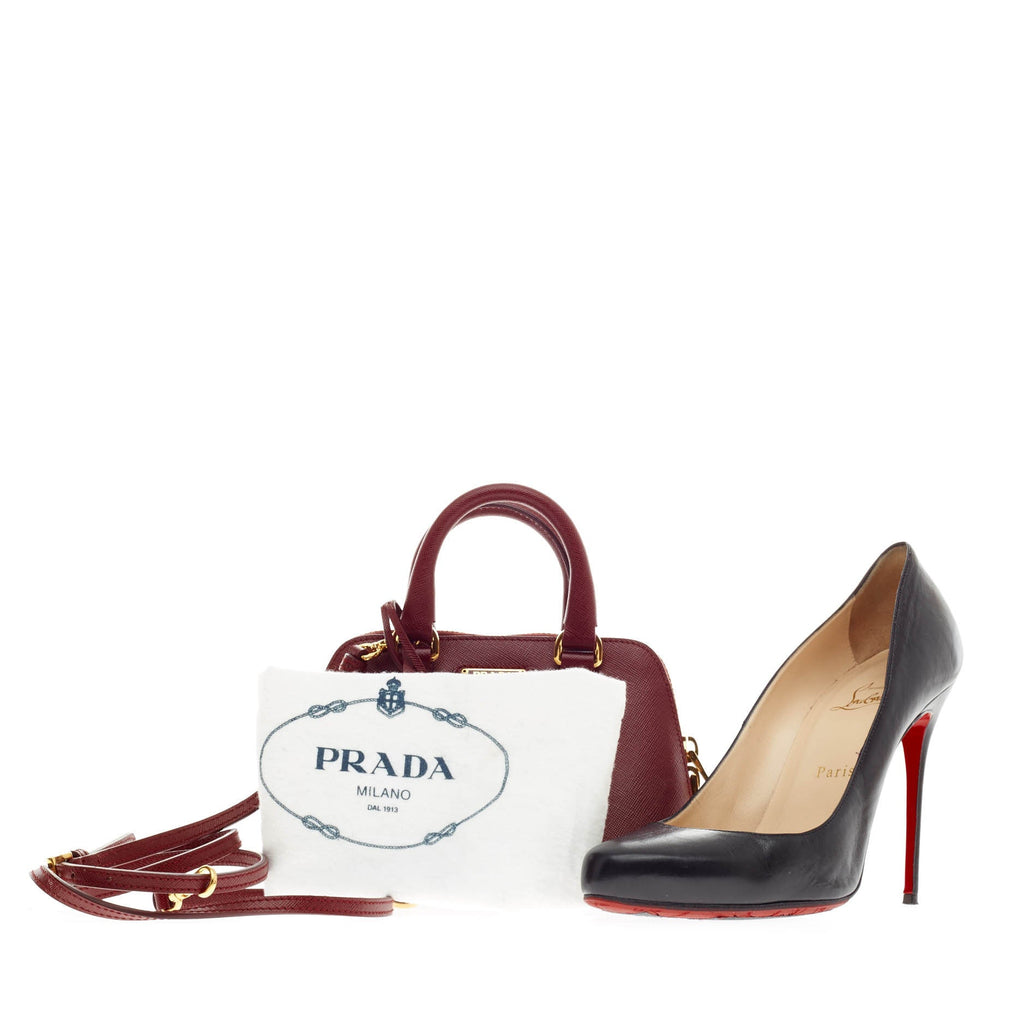 Promenade Handbag Saffiano Leather Mini