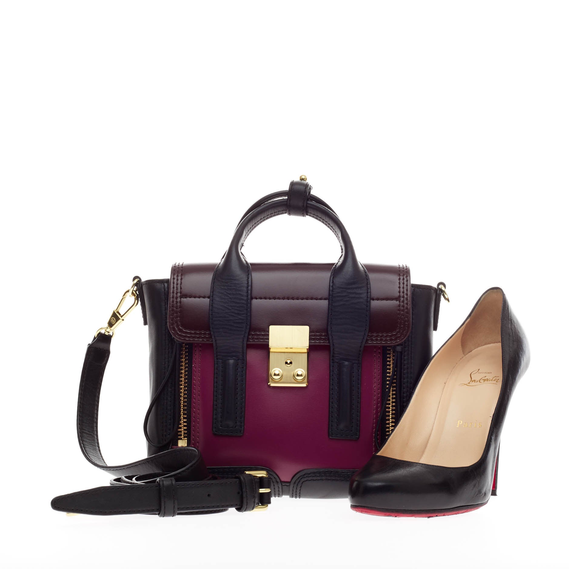 Pashli Satchel Leather Mini
