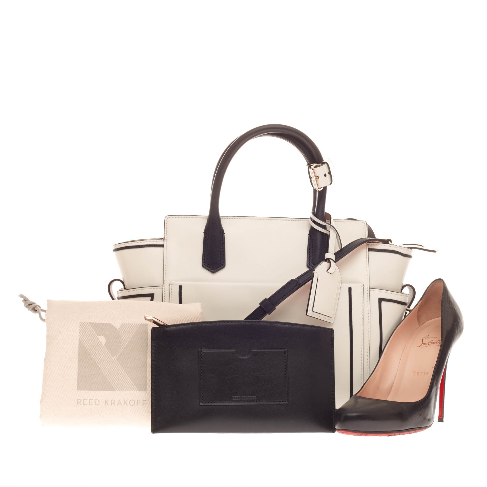 Soft Atlantique Tote Leather Mini
