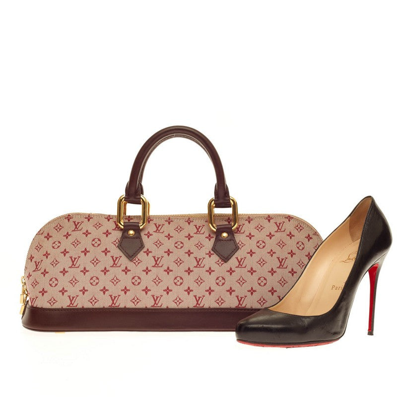 Alma Handbag Mini Lin Horizontal
