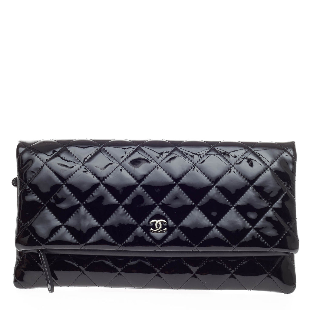 Beauty CC Clutch Quilted Patent