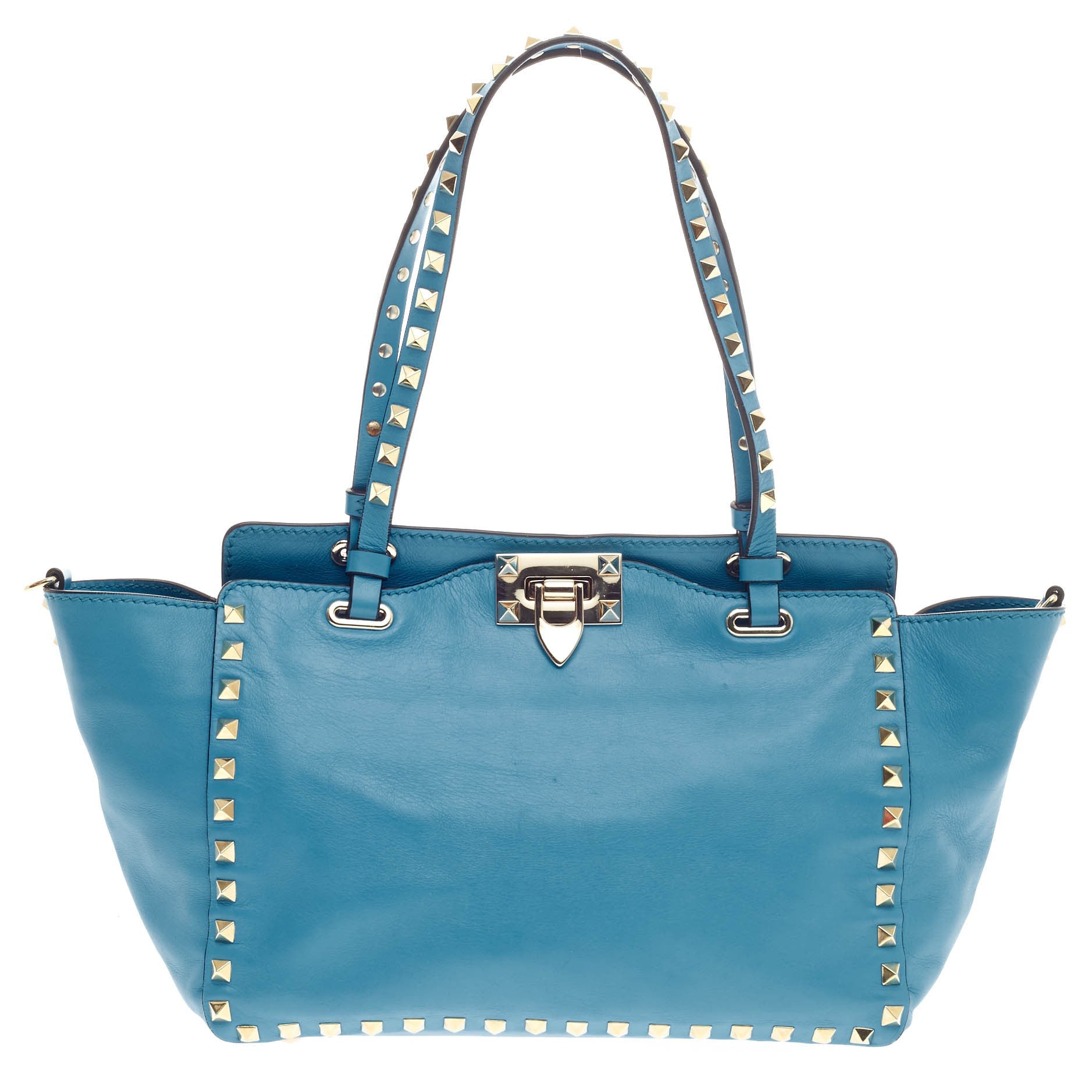 Rockstud Tote Soft Leather Mini